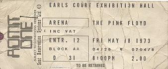 Earls Court, 18th May 1973