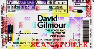 Amsterdam ticket