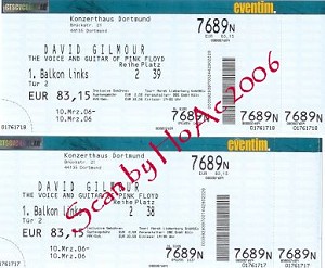 Konzerthaus ticket