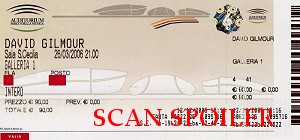 Ticket scan