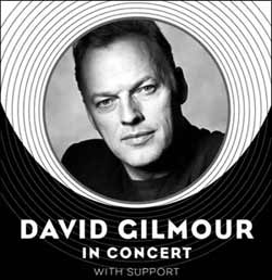 David Gilmour live - concert ad