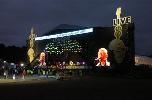 Pink Floyd Live 8 rehearsals