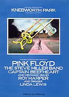 Knebworth Festival 1975: Pink Floyd Programme