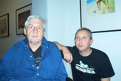 Storm Thorgerson and Peter Curzon