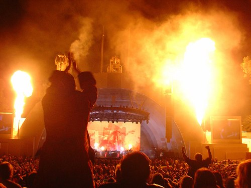 RW in Hollywood Bowl