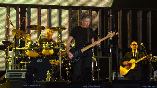 Roger Waters and Nick Mason, London