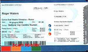 Stadio Olimpico ticket