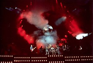 Pink Floyd live in 1989, in Verona, Italy